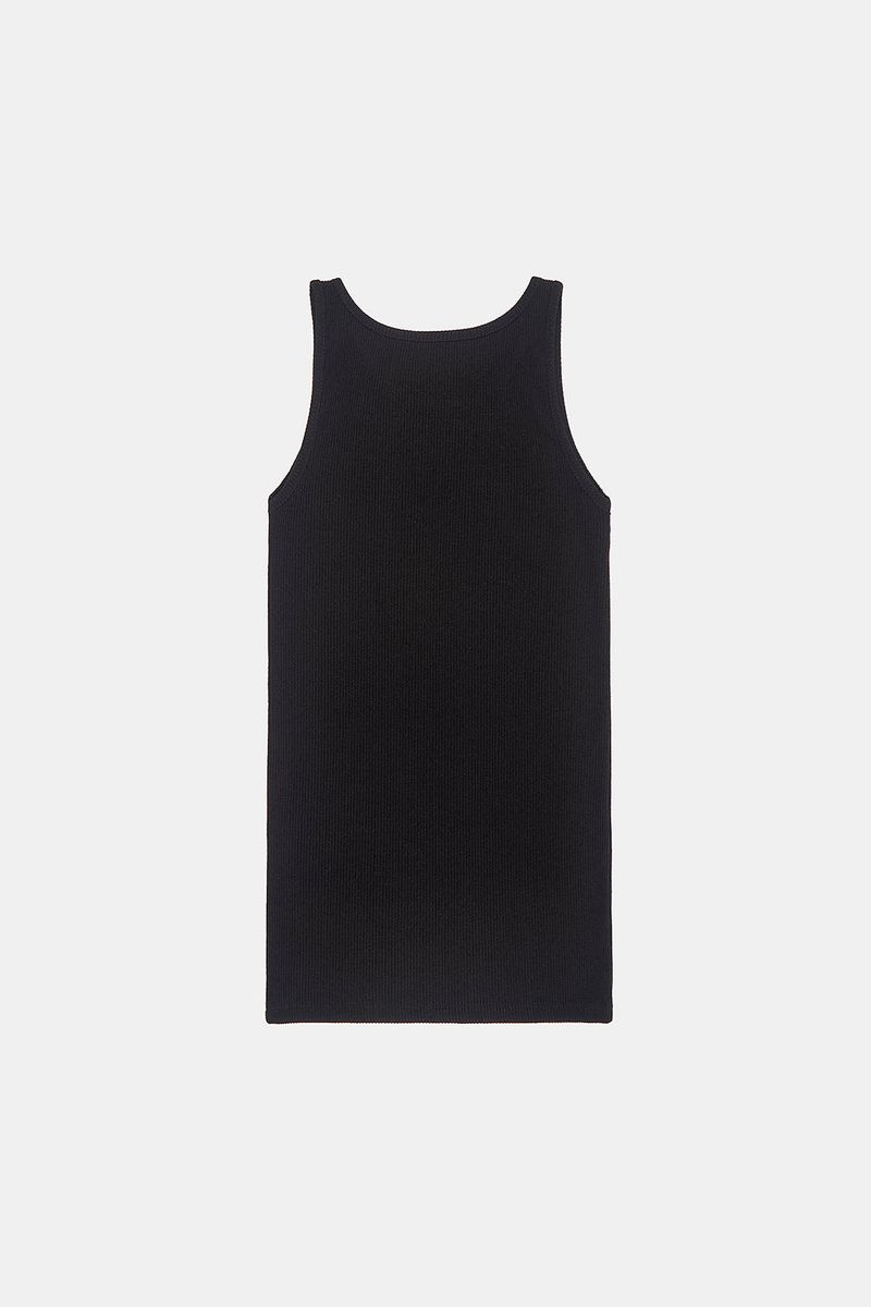 Zenith ribbed sleeveless top