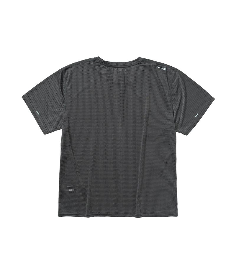 Air Vent Solid T-Shirt (Charcoal)