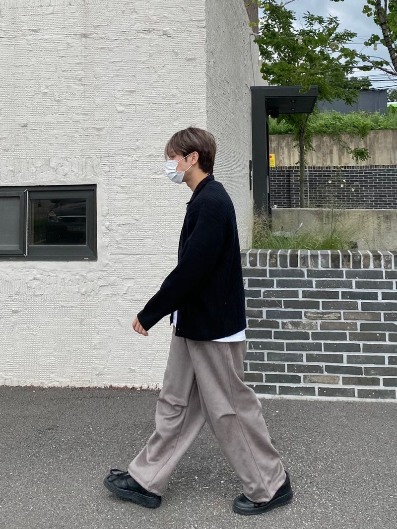Dan Suede Balloon Pants 3C