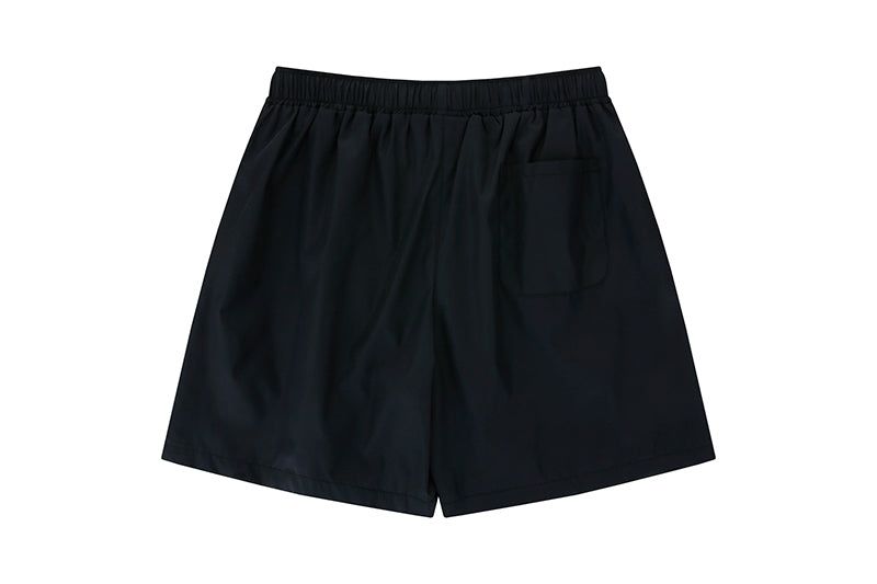SMILE HALF PANTS (BLACK)