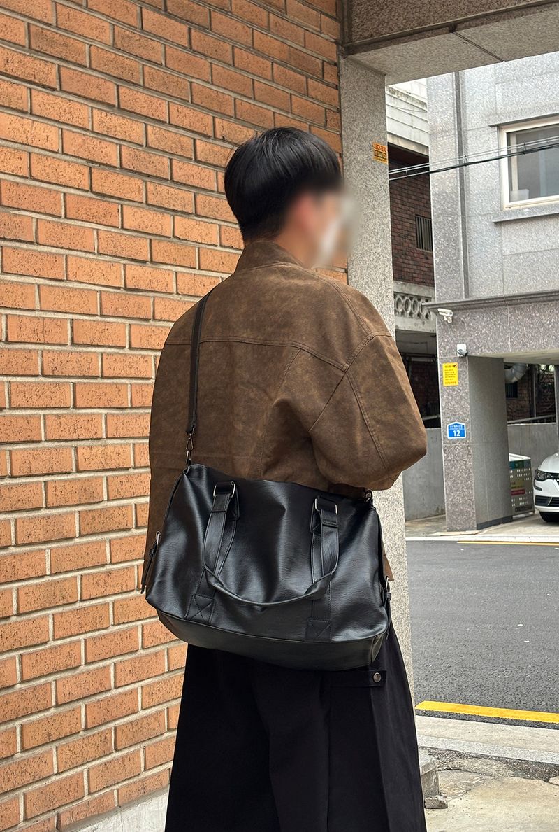 Daily Leather Cross Bag