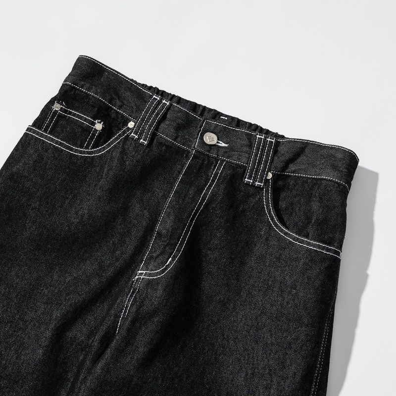 スティッチポイントデニムパンツ
