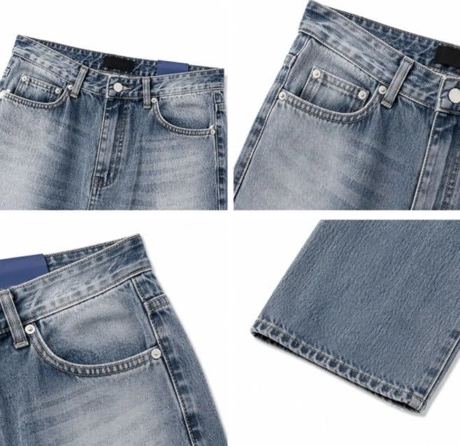 Ens Damaged Regular Denim Pants