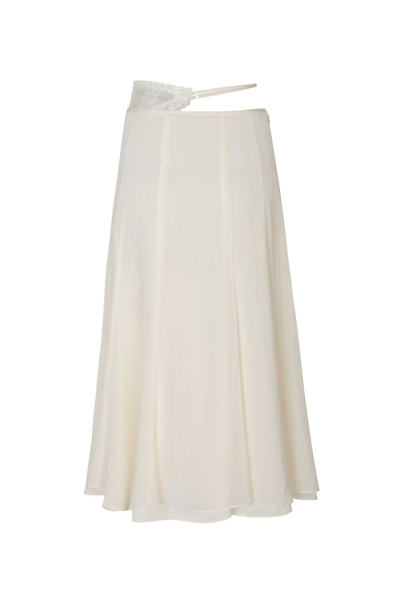 MOONFLOWER SKIRT cream