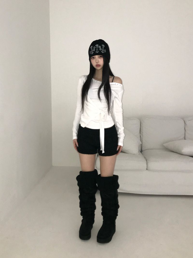 stud tie top(3 color)