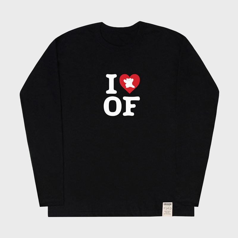 GRAVER（グレーバー）の「[UNISEX] I LOVE Bear Long Sleeve T-Shirt（Tops）」