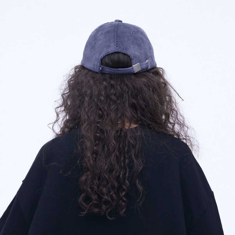 Illusion Corduroy Cap Grey
