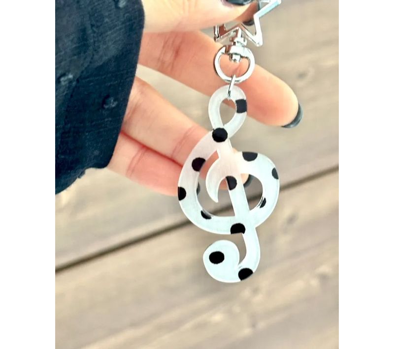 ♫ play note keyring ♫ (6color)