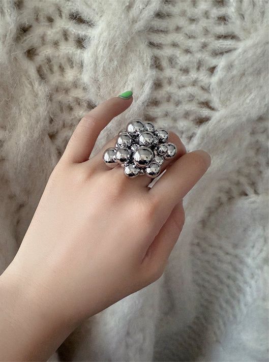 BALL BUNCH RING