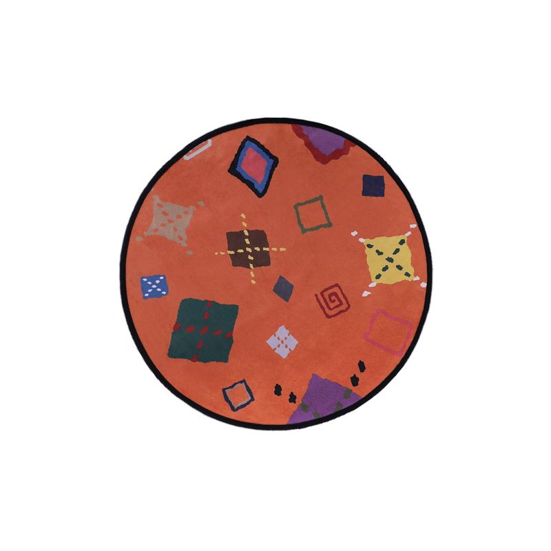 ARGYLE CIRCLE RUG