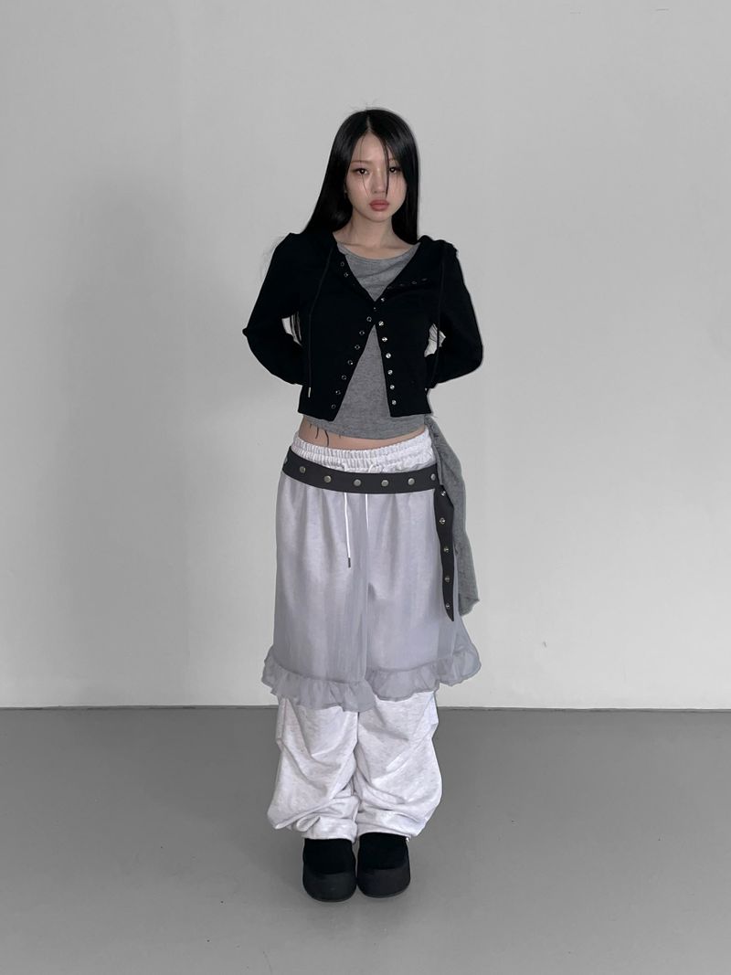 sibooya check belt bag(2 color)