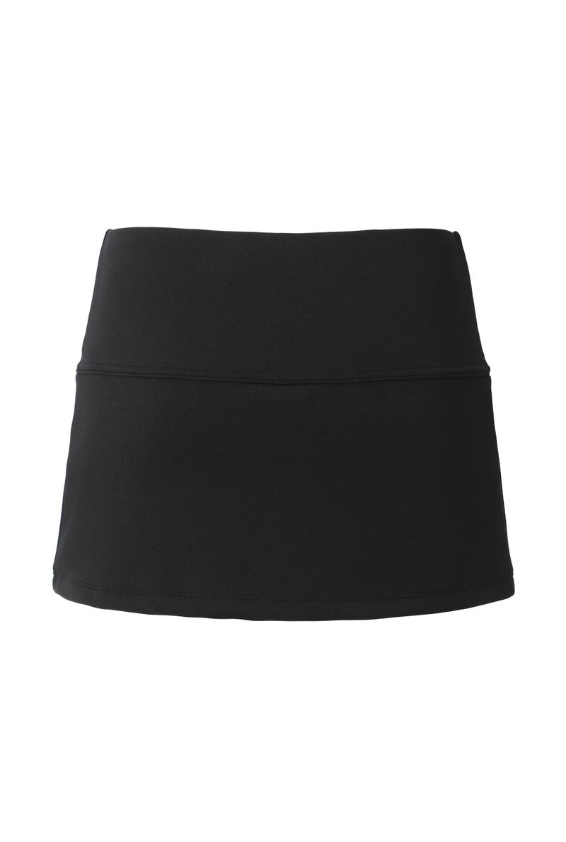 【即日発送】Athletic slit skirt - black