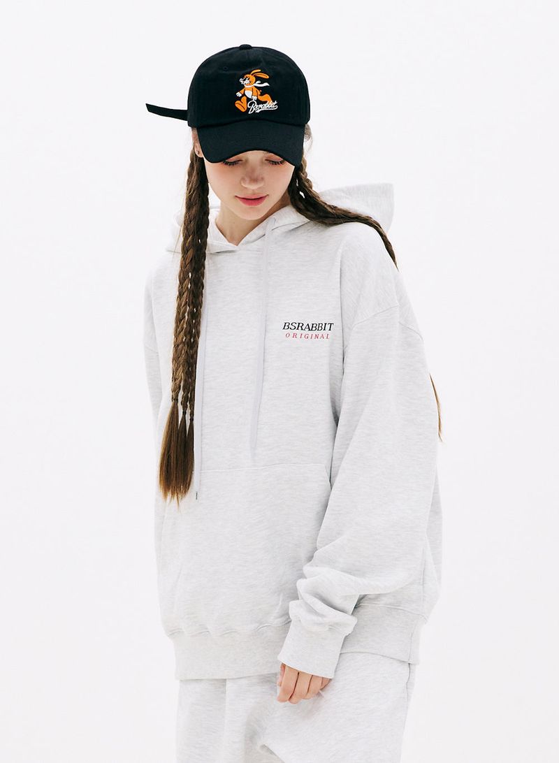 BSRABBIT LOGO HOODIE