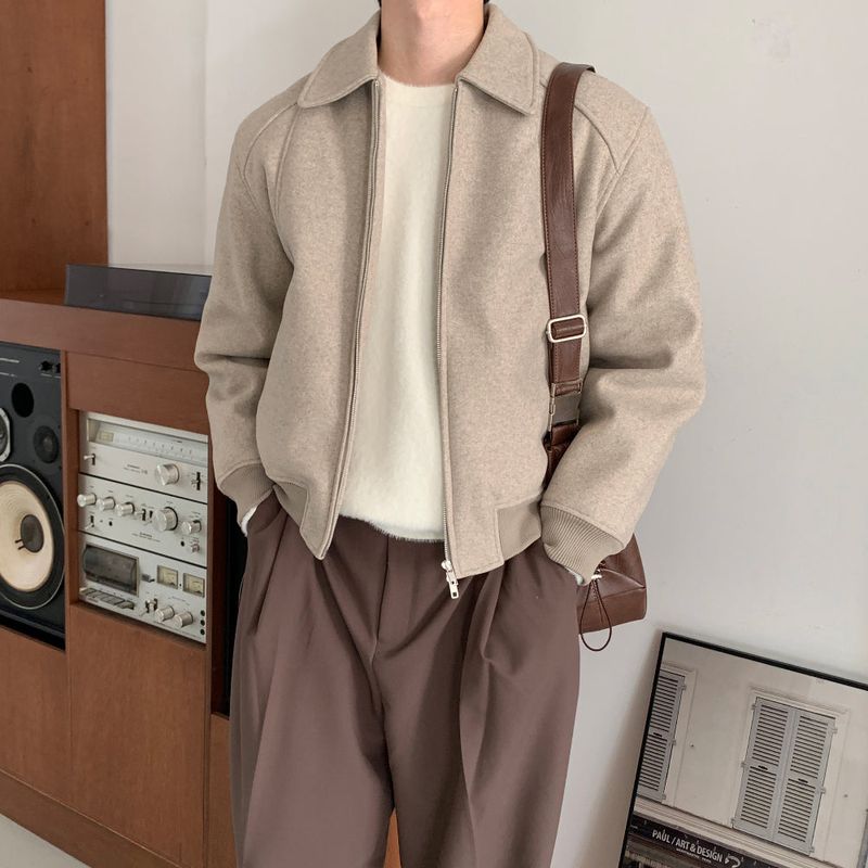 lemenne(ルメンヌ)の「LMN ヘイズウールブルゾンジャケット (3 colors)(ジャケット/アウター)」