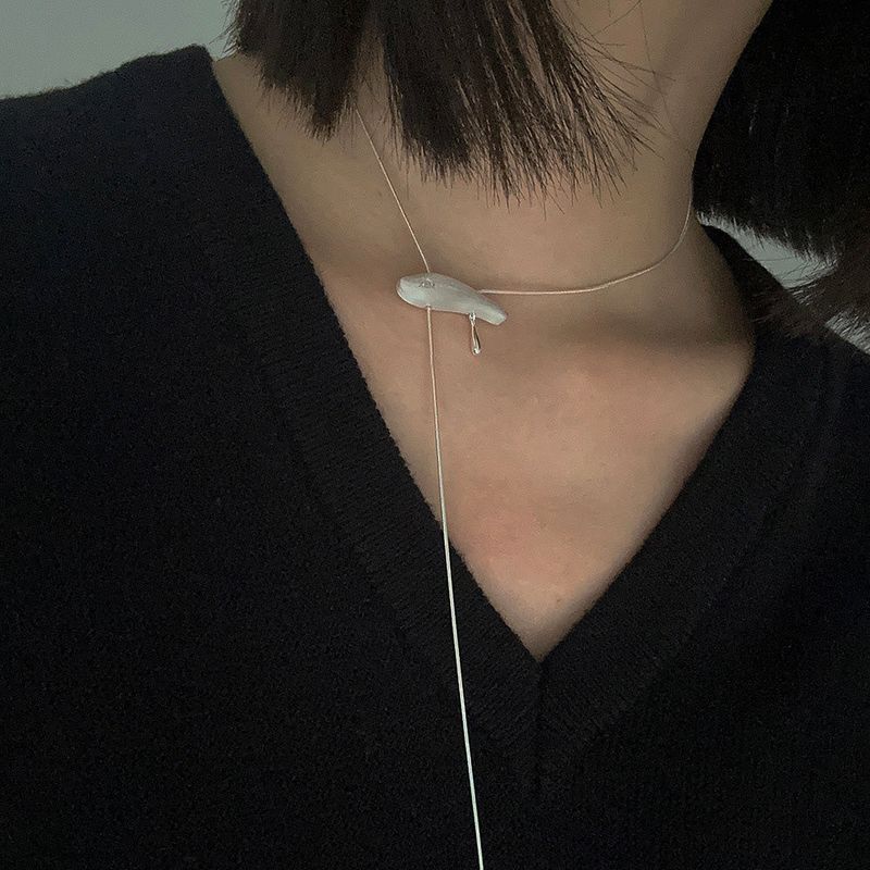 MOSXE（モスクス）の「[925silver] Nars string necklace（Accessories）」