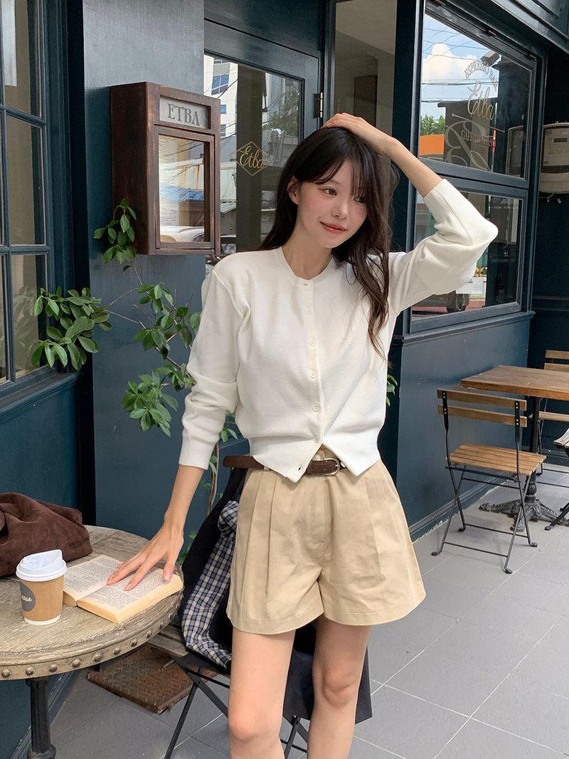 [MADE] Dears Cotton Pintuck Shorts