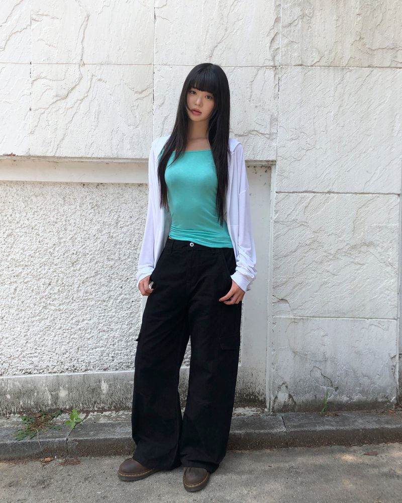 Yujeul Dyed Cargo Pants