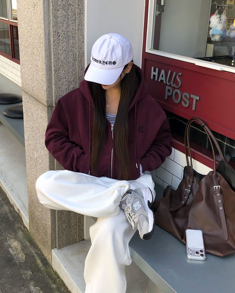 [ORIGINAL] Tibet 2-Way Cropped Hood Zip-Up