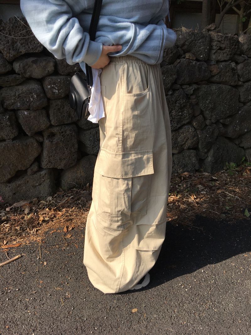 Mari balloon Big Cargo Pants