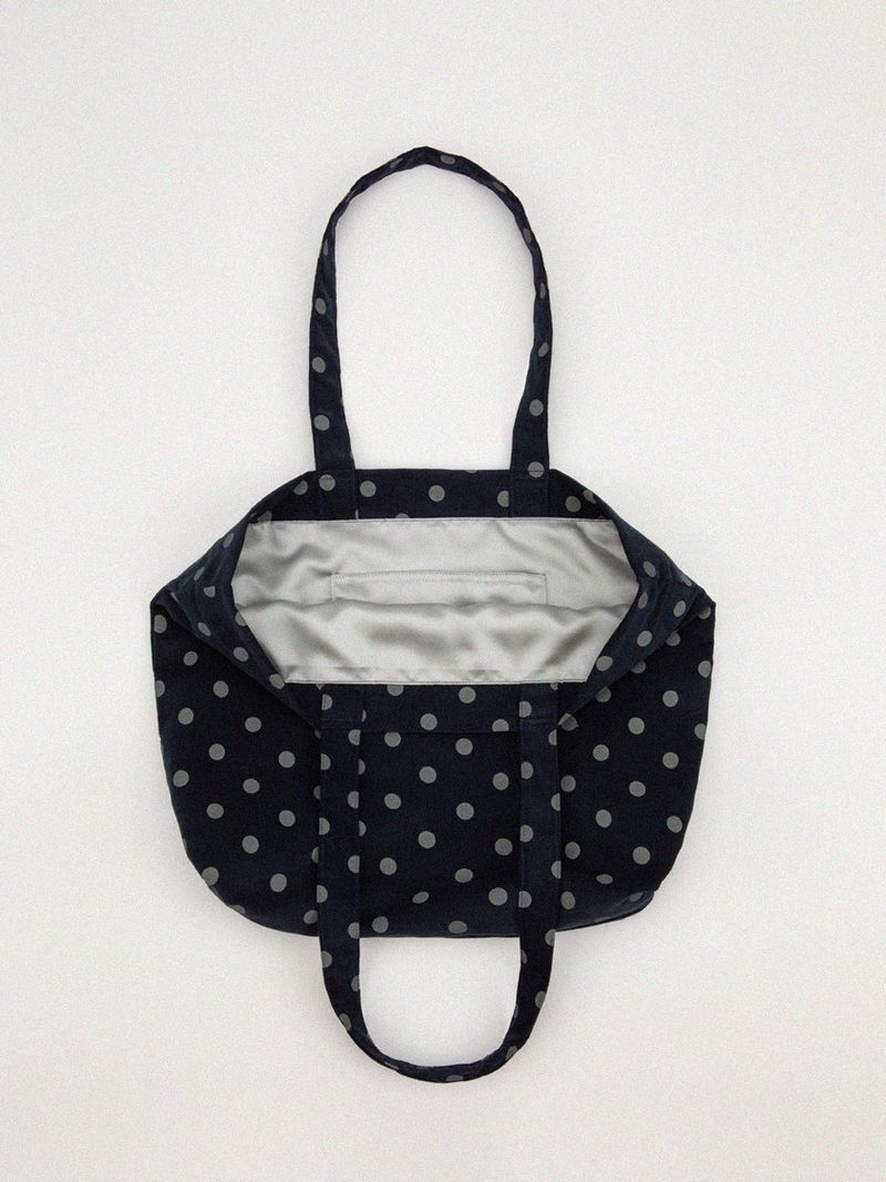 【MADE】Dot Tote corduroy bag [navy]
