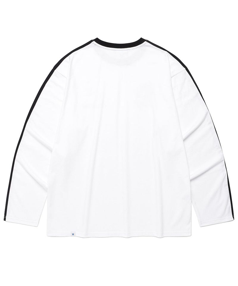 GLOBE FOOTBALL LS TEE WHITE(CV2FSUT552A)