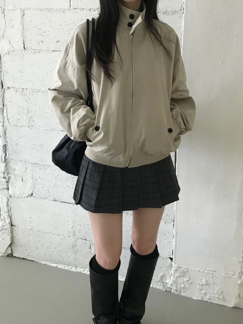 High-Neck Jacket (one color)