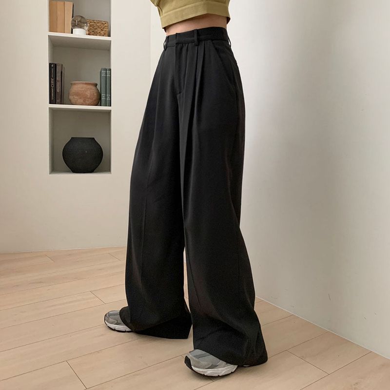 [BELLIDE MADE] Premium, Daily Pintuck Slacks Pants