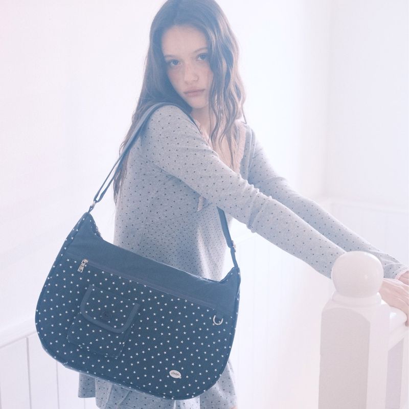 Star messenger bag_black