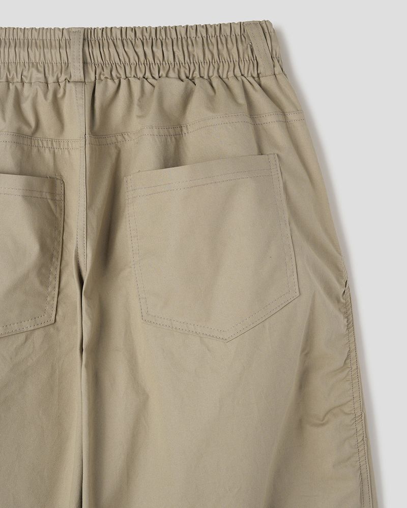 Traillin Cotton Seam One-Tuck Pants