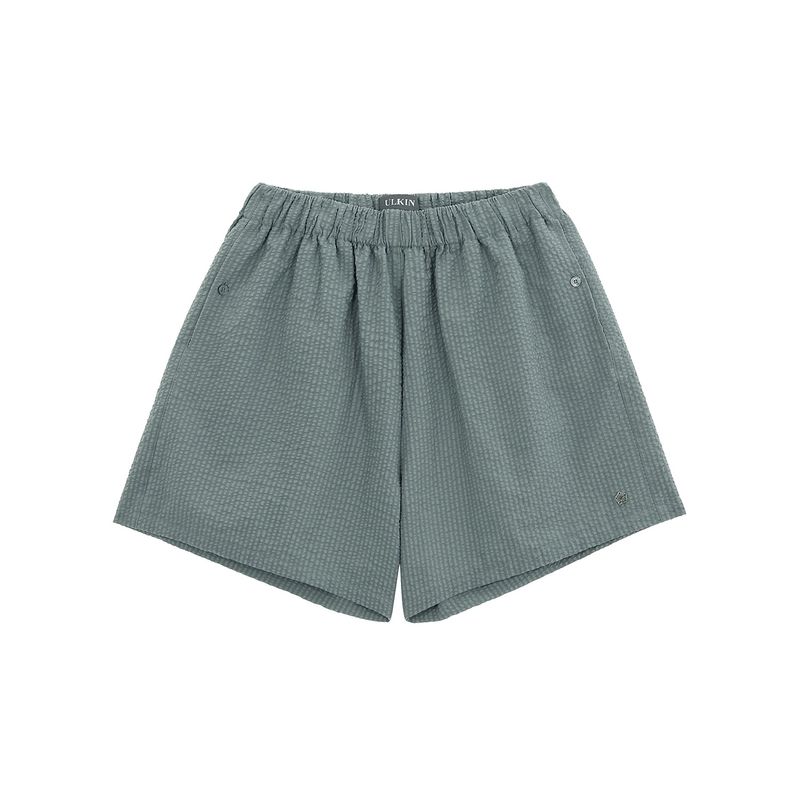 ULKIN（オルキン）の「[24SS LSD COLLECTION] Cotton Seersucker Shorts_Khaki（Pants）」