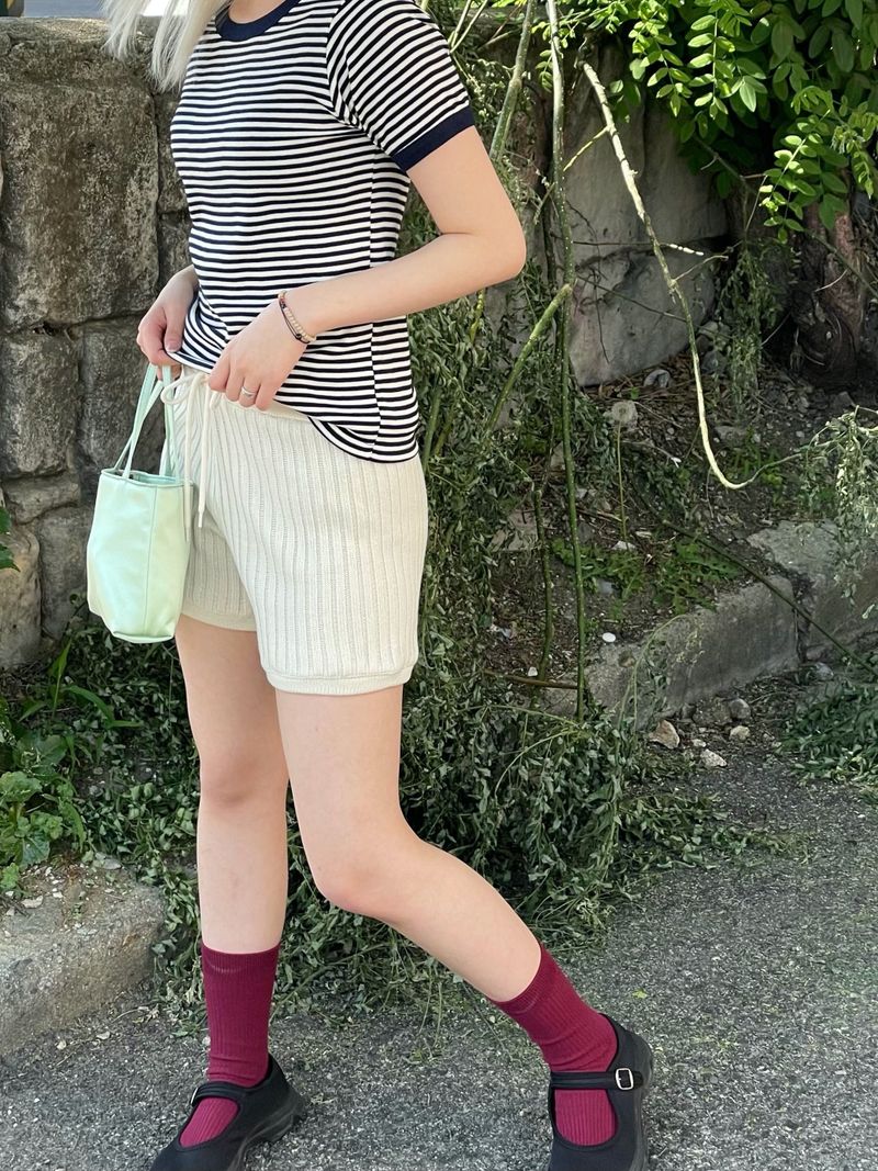 Highteen knit shorts