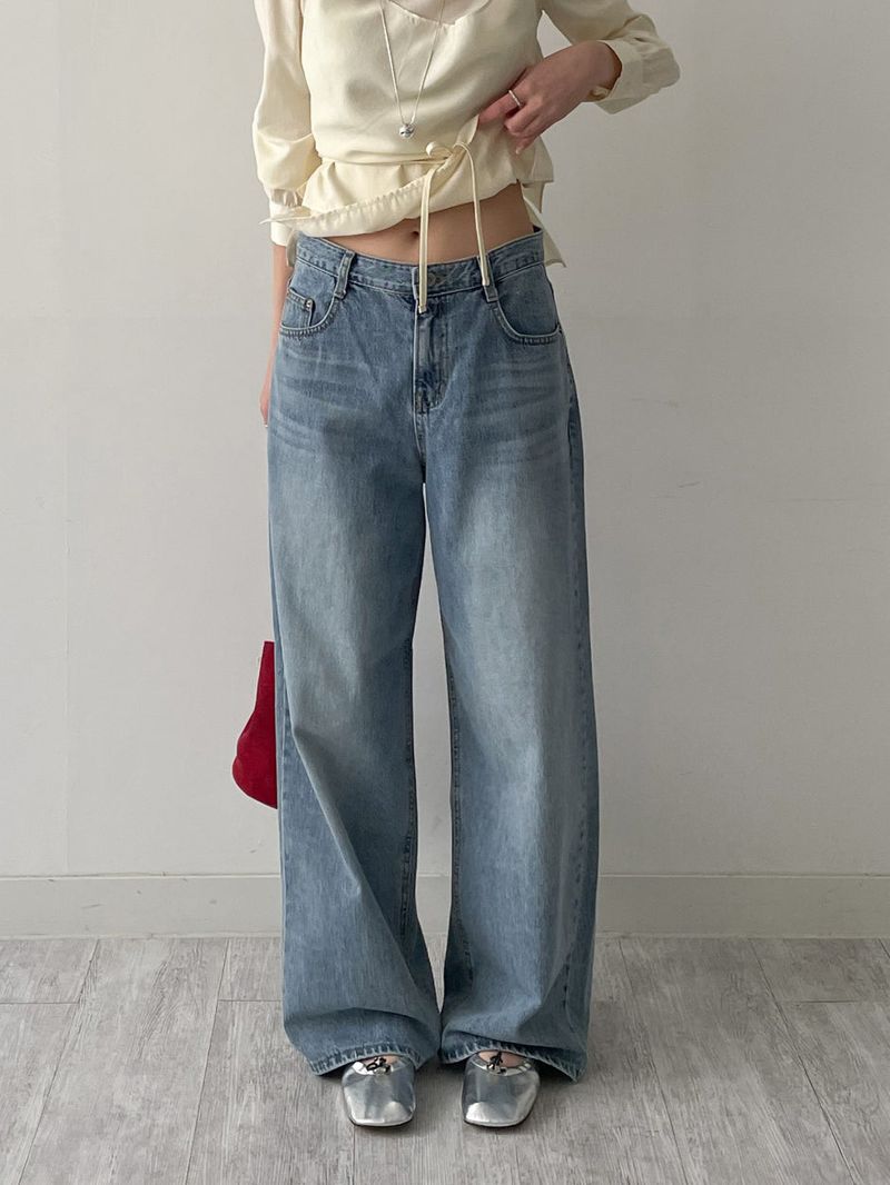 INCHANT ME(インチャントミー)の「403 Catbrush Wide Denim Pants(Pants)」