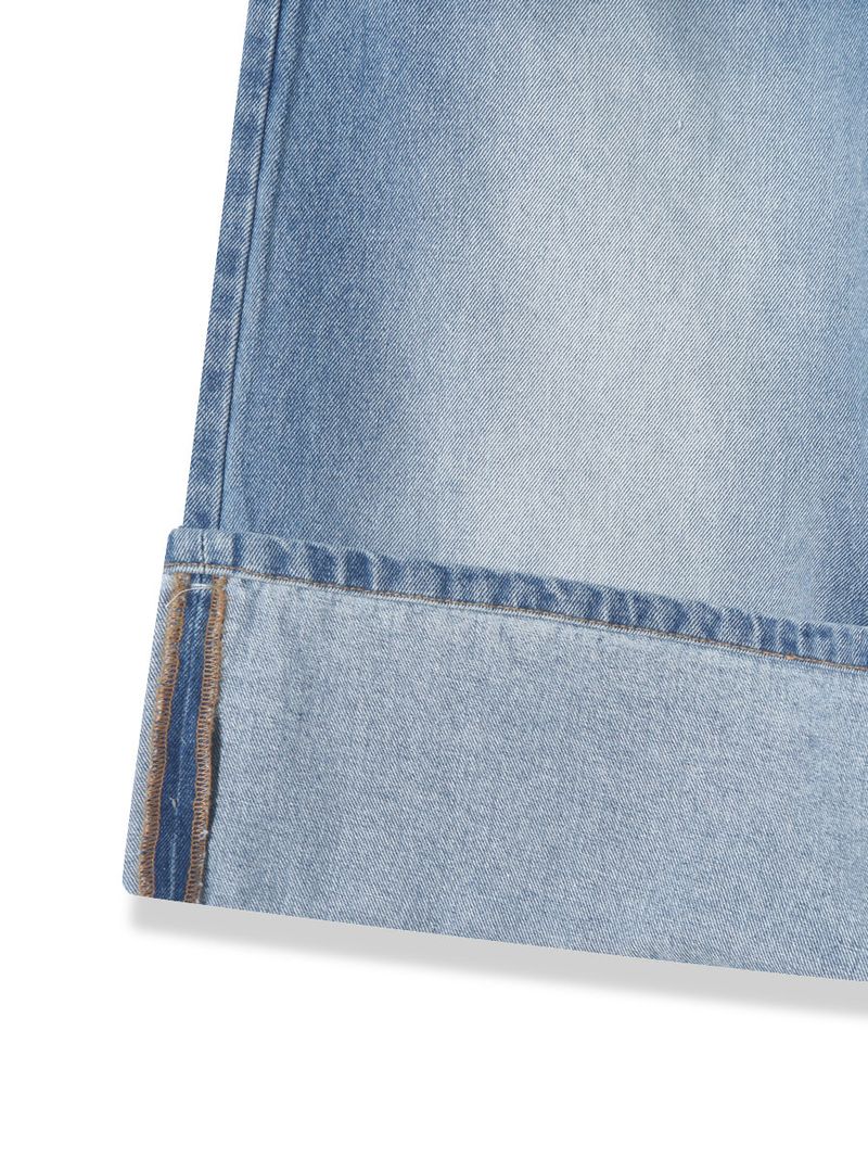 bermuda denim pants