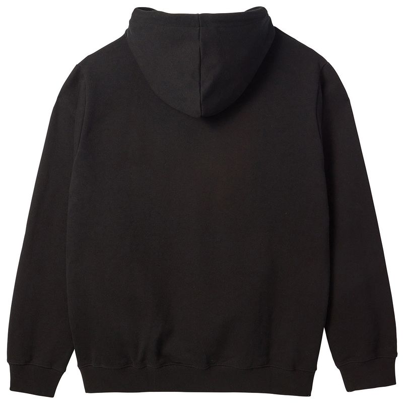 LE AREVEY ARCH LOGO HOODIE BLACK