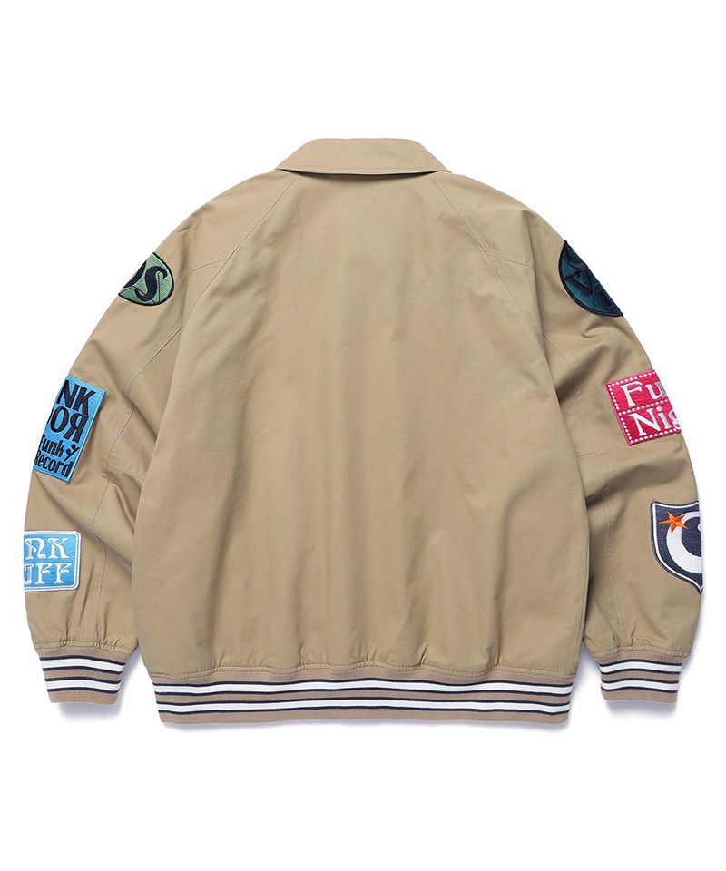 FUNKY TOWN BOMBER JACKET BEIGE(CV2DSUJ240A)