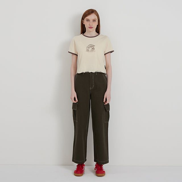 KHAKI COLOR CARGO PANTS