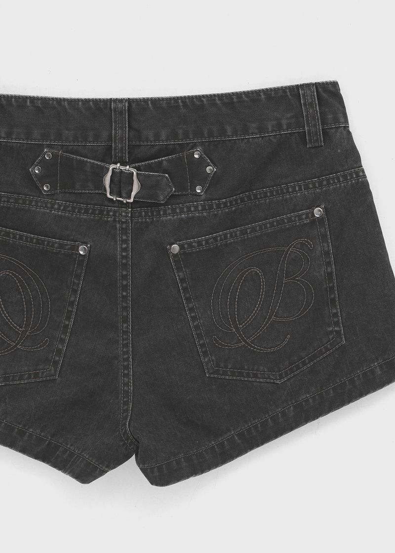 [MADE] Bitollen Belted Cotton Shorts