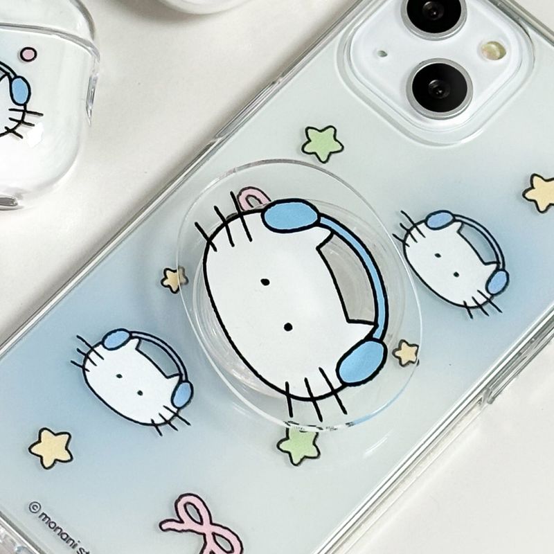 Monani Studio（モナニースタジオ）の「[Smart-grip] ミュージックキャットスマホグリップ（スマホグッズ/小物）」