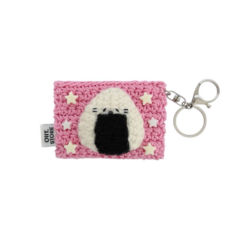 OIIT（オイット）の「ピンクオニギリ財布（スマホグッズ/小物）」