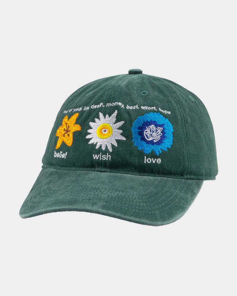 NATIVITY MM CAP STONE WASHING (GREEN)
