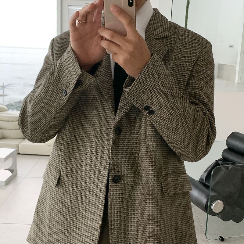 ASCLO Single Tweed Blazer (2color)
