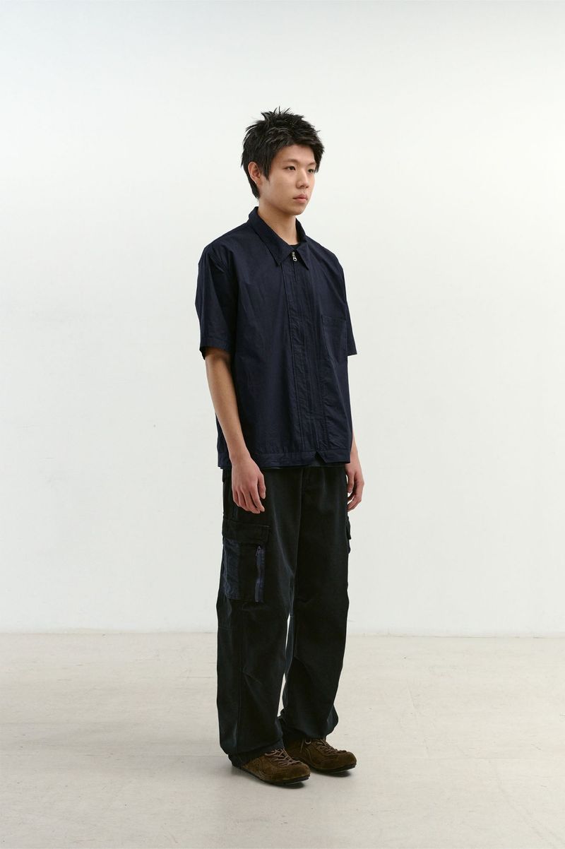 Mixed Fabric m65 Pants (Washed Navy)