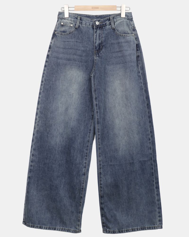 Lumen Low-Rise Wide Denim Pants