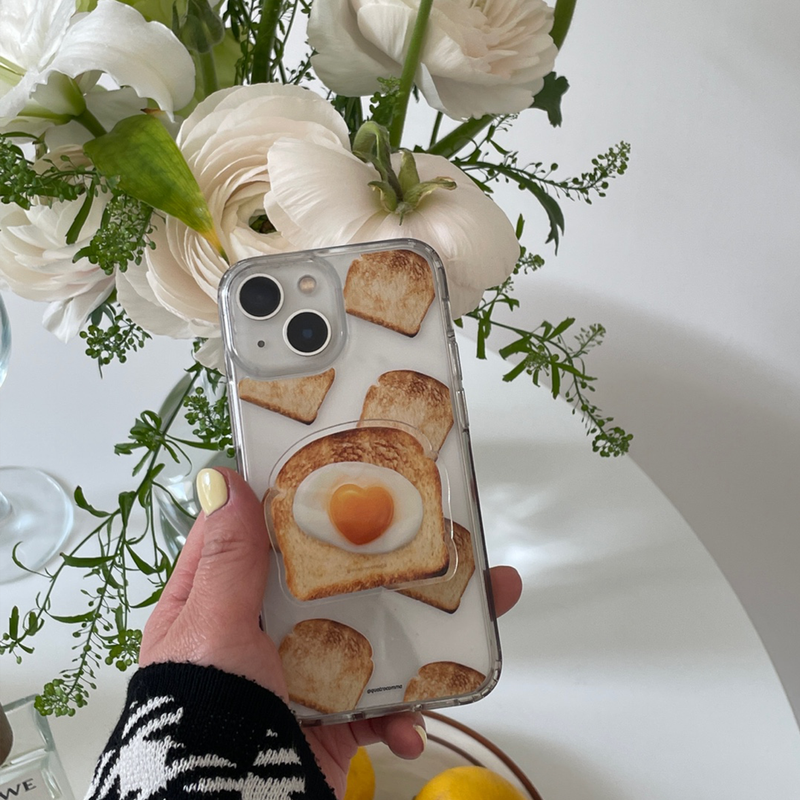 toast bread 4types food smart tok(sticker type)
