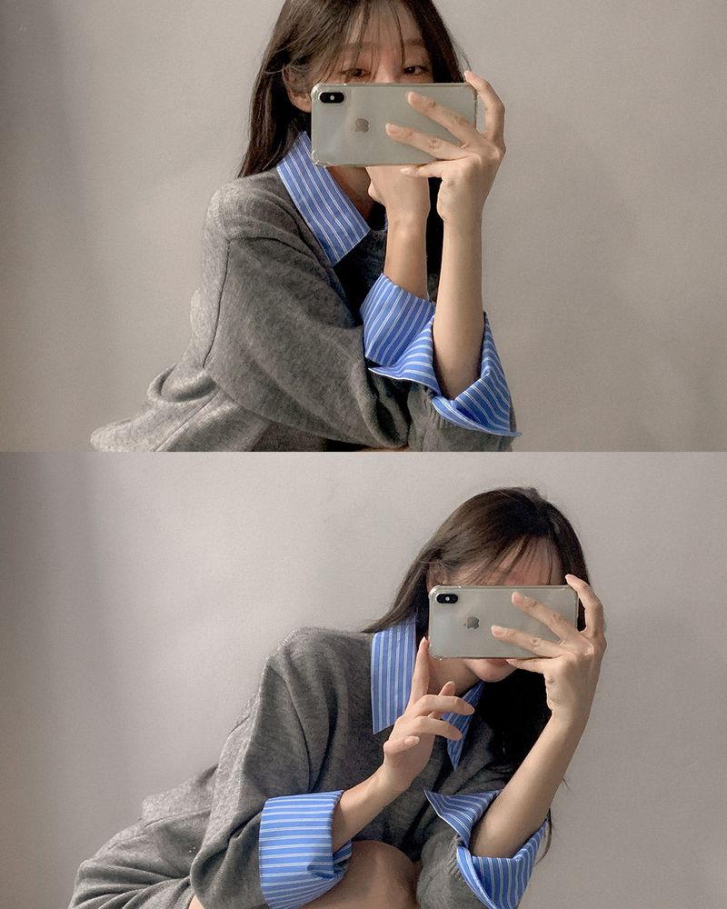 MAYBINS(メイビンス)の「Minro Shirt Knit & Skirt Set(Setup)」