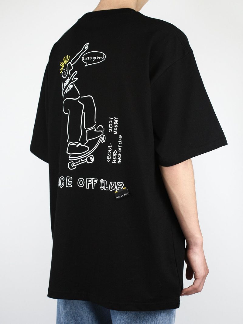 Board_Boy Short Sleeve Tee BLACK