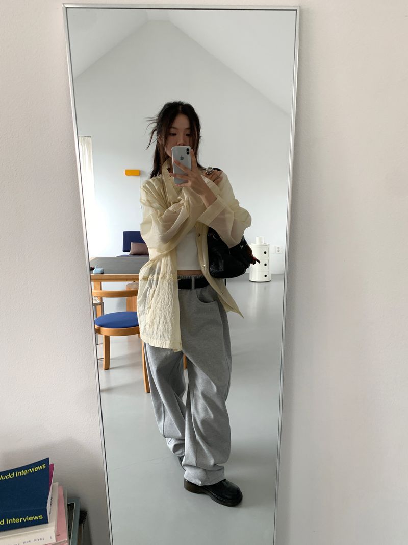 BELT LOOP SWEAT PANTS (2C)