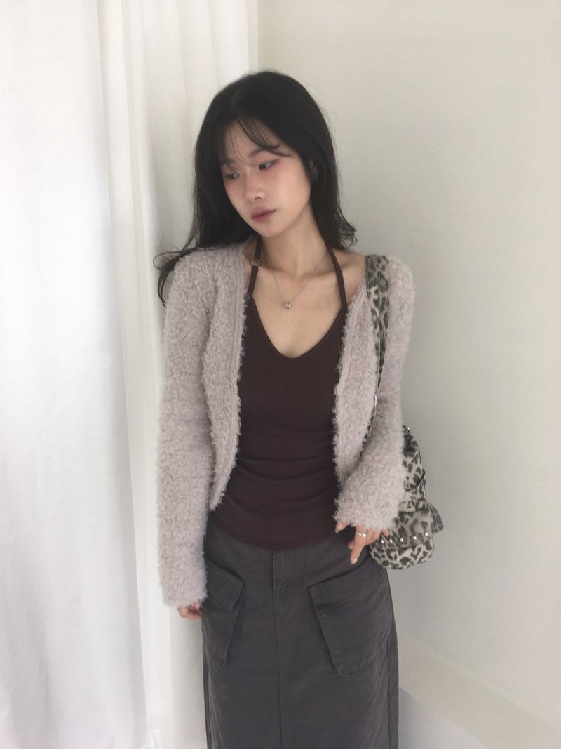 tap pocket long skirt
