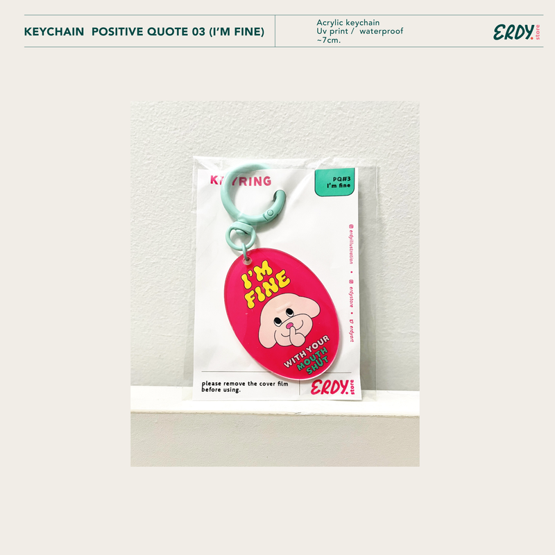  Keychain | I'm Fine