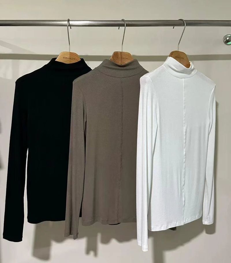 Signature Soft Touch Turtle Neck Top - 3 colours